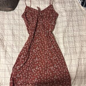 Floral Spaghetti Strap Dress